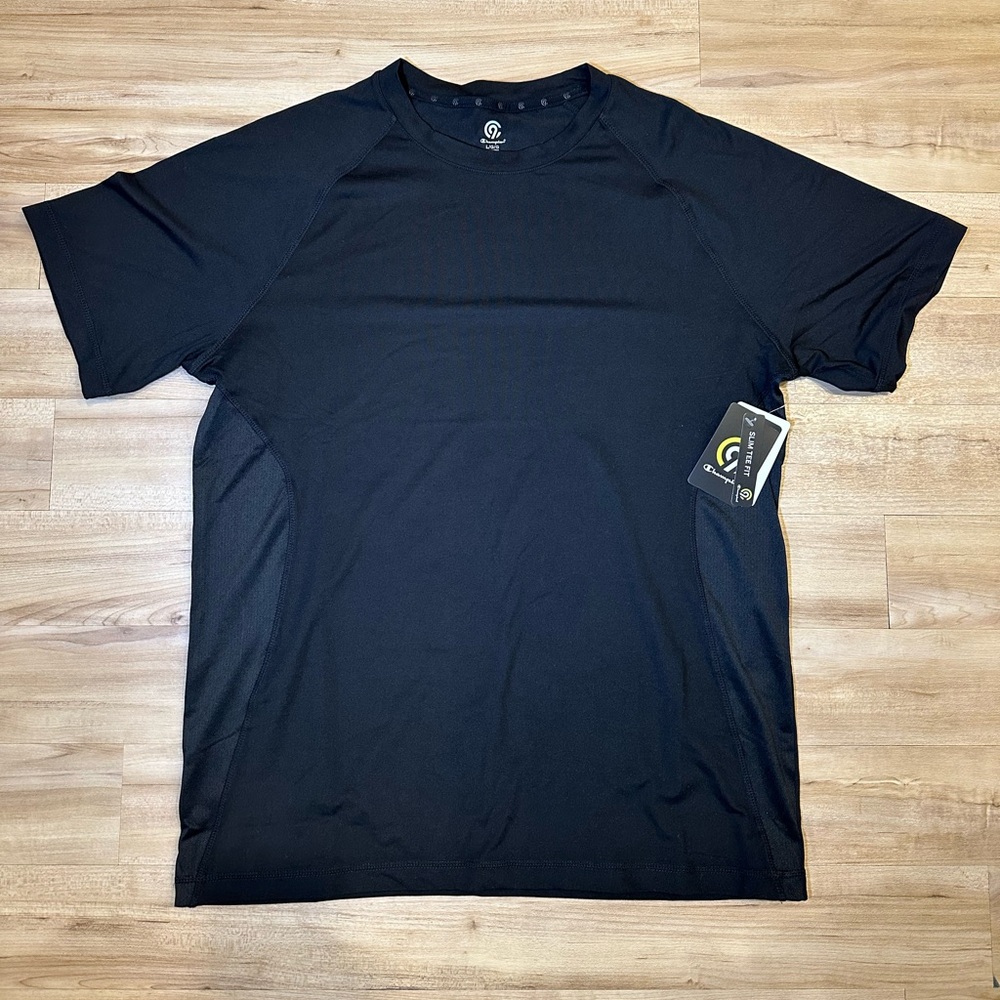 Champion Overdrive Crew Neck Slim Fit Tee Shirt Size Large